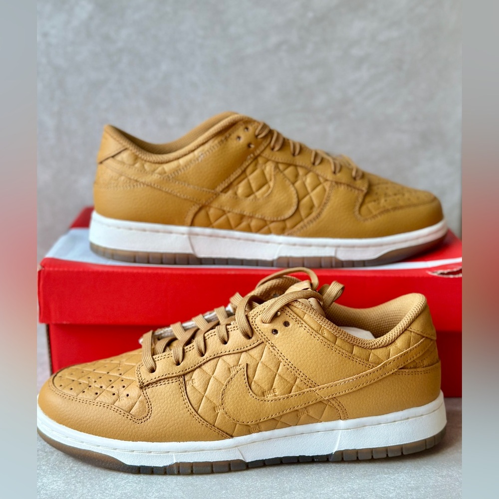 Nike Dunk Low Quilted wheat